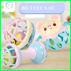 Bộ Lục Lạc 3 Món Đáng Yêu Cho Bé hang xuất nhật – luclac2