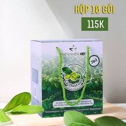 Cà phê xanh giảm mỡ Thiên Nhiên Việt hộp 10 gói