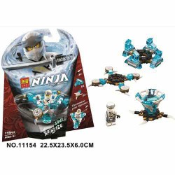 Con quay ninja lốc xoáy băng giá spinzitzu trắng