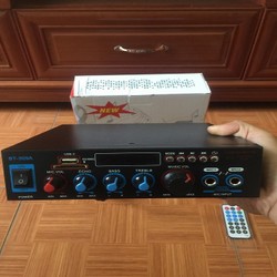 Amply mini 12v.220v bluetooth karaoke BT-309A loại xịn, tặng kèm dây 12v, áo thẻ nhớ, ship toàn quốc