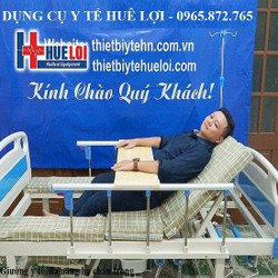 Giường bệnh đa năng 4 tay quay hạ chân góc nhỏ HL5