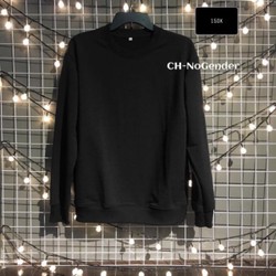 Áo Sweater Đen Trơn - Sweater basic black