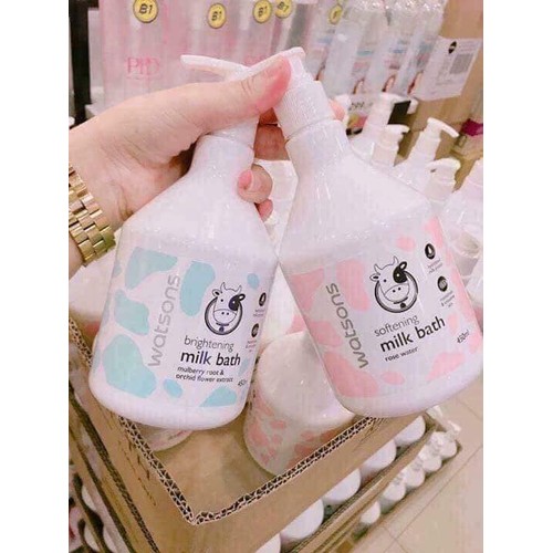 sữa Tắm Con Bò Watsons Milk Bath Thái Lan