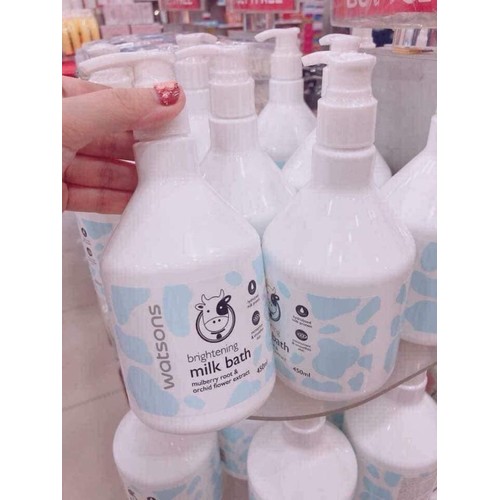 sữa Tắm Con Bò Watsons Milk Bath Thái Lan