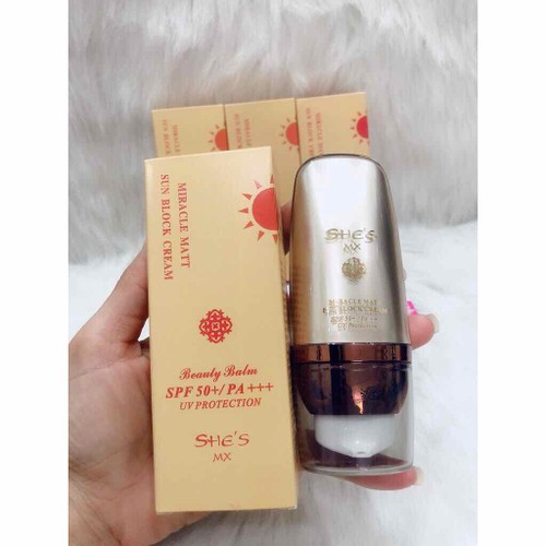 kem chống nắng nền bb cao cấp she’a Hàn quốc