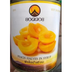Đào Ngâm Thái Lan Boddob 820gr