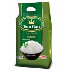 Gạo thơm Vua Gạo Làng Ta túi 2kg