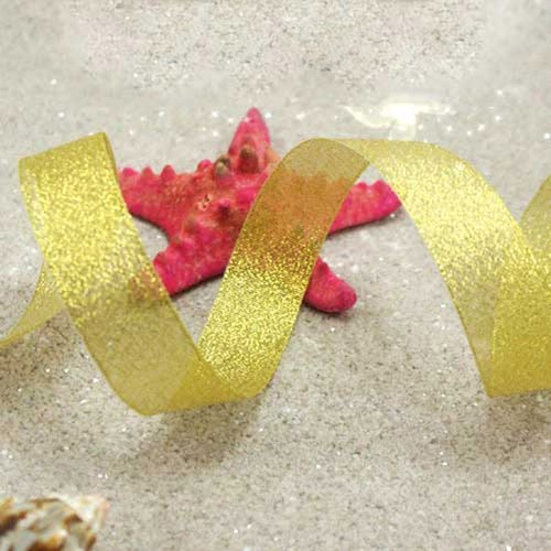 Cuộn ruy băng kim tuyến, ruy băng gói quà màu trơn - phụ kiện trang trí