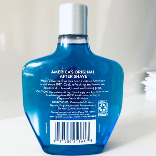 Fragrance Aqua Velva Classic Ice Blue After Shave Aqua Velva Aqua