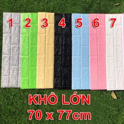 Xốp Dán Tường 3D Khổ Lớn
