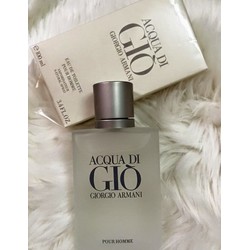 Bill Pháp – Nước hoa Nam AQUA DI GIO của GIORGIO ARMANI của ITALIA chai 100ml EDT – Giò trắng 100ml EDT
