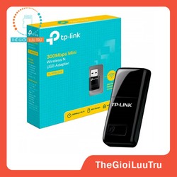 USB thu WiFi TP Link TL-WN823N Chuẩn N 300Mbps không anten