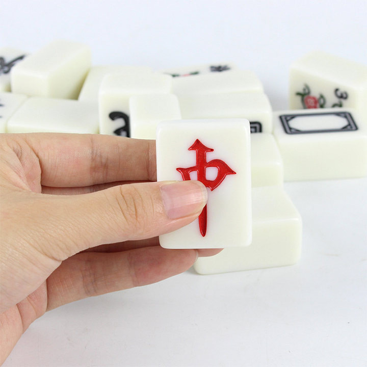 Mạt chược bạch ngọc 144 quân size 42mm