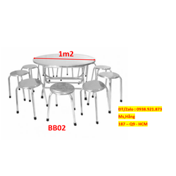 Bàn Học + Giá sách BB02