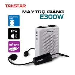 Máy trợ giảng takstar E300W không dây, bluetooth, ghi âm, phát bài, nghe nhạc - bảo hành 12 thán