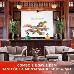 COMBO 2N1Đ – TAM CỐC LA MONTAGNE RESORT & SPA – MIỄN PHÍ VÉ XE 2 CHIỀU LIMOUSINE TỪ HÀ NỘI – A15