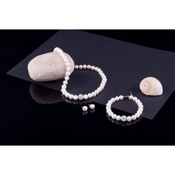Bộ ngọc trai Vaadoo diện Tết 2020 sang trọng quý phái giá ưu đãi tặng kèm 1 bộ trang sức bạc cao cấp – V01111