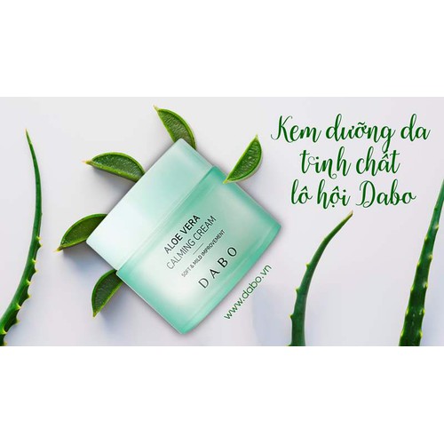 dabo aloe vera calming cream