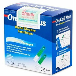 Hộp 50 Que thử tiểu đường Oncall plus/oncall ez2