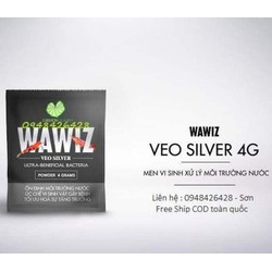 Men vi sinh Wawiz - Veo Silver, gói 4gr.