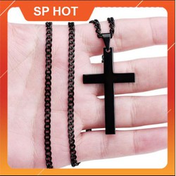 SP HOT Dây Chuyền Titan Thánh Giá kèm dây