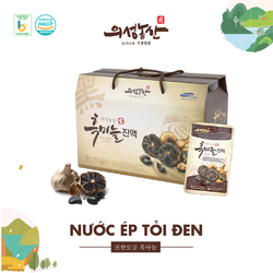 Nước ép tỏi đen 100% nguyên chất 80ml x 60 gói