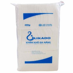 KHĂN VẢI KHÔ ĐA NĂNG LIKAD.O LOẠI 400G