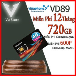 BIG SALE – Sim Vinaphone Vd89 10 Tháng – 60gb, 1000 phút gọi nội mạng, 50 phút gọi ngoại mạng mỗi tháng – Vd89002
