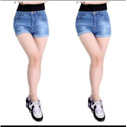 Quần sọt jean nữ Quần sọt jean nữ