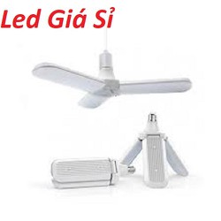 Bóng đèn led hình 3 cánh quạt 45W  siêu sáng - bảo hành 1 năm