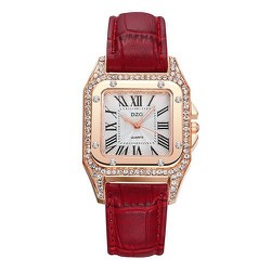 Đồng Hồ Thời Trang Nữ Đính Đá DZG - Bảo Hành 1 Đổi 1