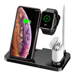 >> BÁO GIÁ Pulse Oximeter App Iphone | Shopee Lazada Sendo Tiki mới nhất 24 Đế sạc nhanh không dây 4 in 1 cho điện thoại Iphone, Sam-sung - Apple Airpods-Appe Watch - Apple Pencil Công suất 10W, Wireless Quick charge, chuẩn Qi - Hàng nhập khẩu