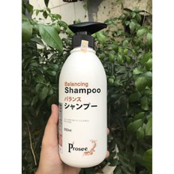 >> SO SÁNH GIÁ DẦU GỘI TRỊ GẦU RỤNG | Shopee Lazada Sendo Tiki 30 Dầu gội đặc trị gầu chống dầu, chống rụng tóc Prosee Balancing Shampoo AS3 500ml