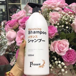 >> SO SÁNH GIÁ DẦU GỘI TRỊ GẦU RỤNG | Shopee Lazada Sendo Tiki 32 Dầu gội đặc trị gầu chống dầu, chống rụng tóc Prosee Balancing Shampoo AS14 1000ml