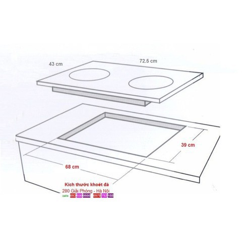 Bếp từ đôi Bosch PUC681B2I