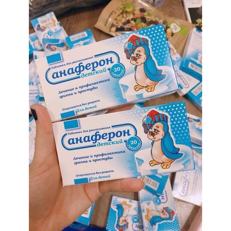 tăng đề kháng nga anaferon dạng vỉ 20 viên – 2100