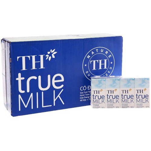 2 lốc Sữa tươi tiệt trùng TH true milk 110ml