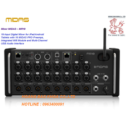 Mixer Midas MR18 Digital