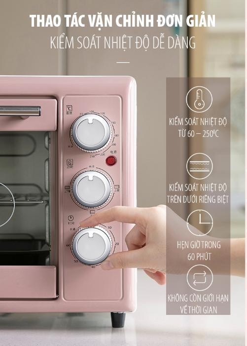 Hình ảnh Lò Nướng 30L nhà bếp Điện 220V - Dominate The Market