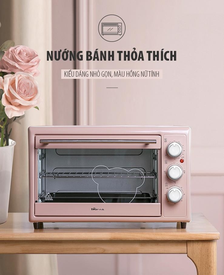 Hình ảnh Lò Nướng 30L nhà bếp Điện 220V - Dominate The Market