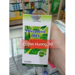 Obeepherol DHA - bổ sung các chất cho cơ thể h