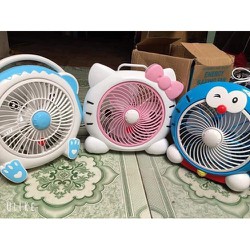 Quạt Điện mini Hình Thú - giao hình ngẫu nhiên