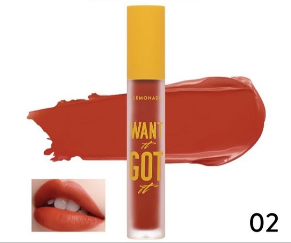 Hình ảnh SON KEM LÌ LEMONADE WANT IT GOT IT LIPCREAM