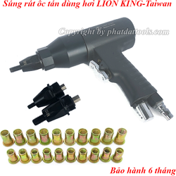 Súng rút ốc tán,ecu tán dùng hơi LION KING Taiwan-Khả năng rút M6-M8 ...