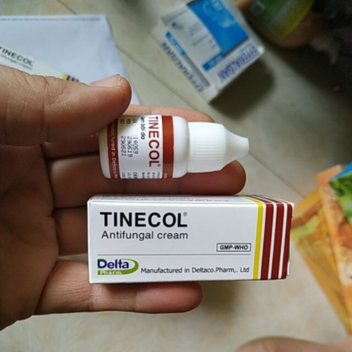 Combo 2 chai kem bôi giảm nấm ngoài da Tinecol