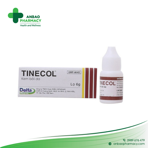 Combo 2 chai kem bôi giảm nấm ngoài da Tinecol