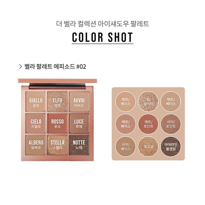 Bảng phấn mắt CELEFIT THE BELLA COLLECTION #02 - CSHOP