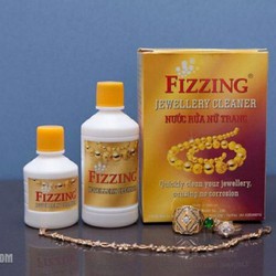 Nước rửa nữ trang Fizzing làm sạch nữ trang vàng bạc 70ml – 00002