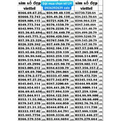 sim viettel số đẹp giá rẻ . sim so dep gia re