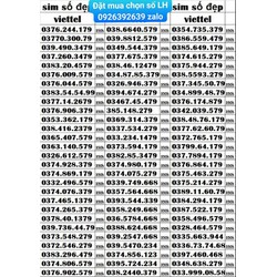 sim viettel số đẹp giá rẻ . sim so dep gia re